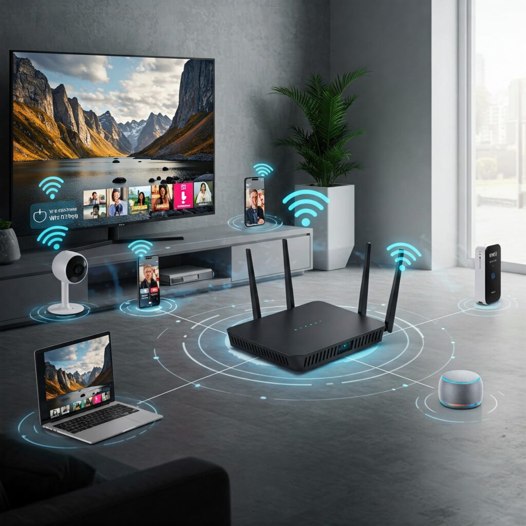 Wi-Fi 6 Benefits for Smart Home Connectivity