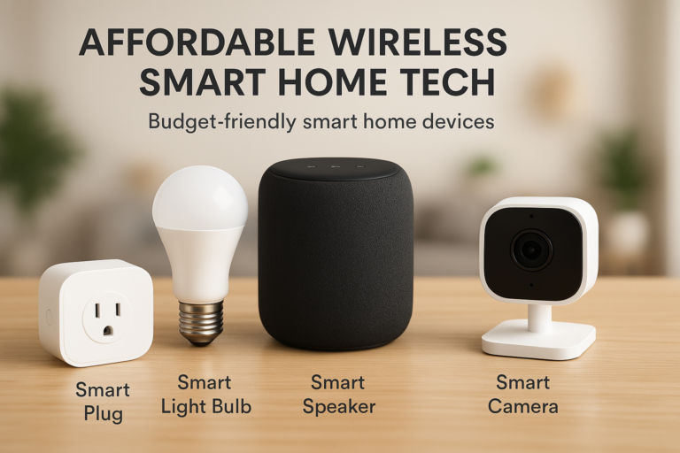 Affordable Wireless Smart Home Tech: Budget-Friendly Smart Home Devices