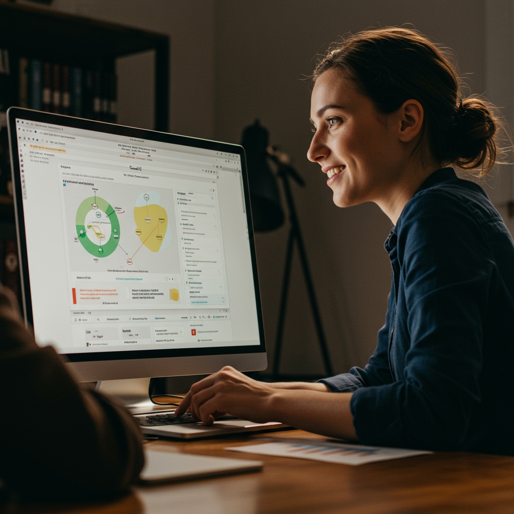 Email campaign performance chart