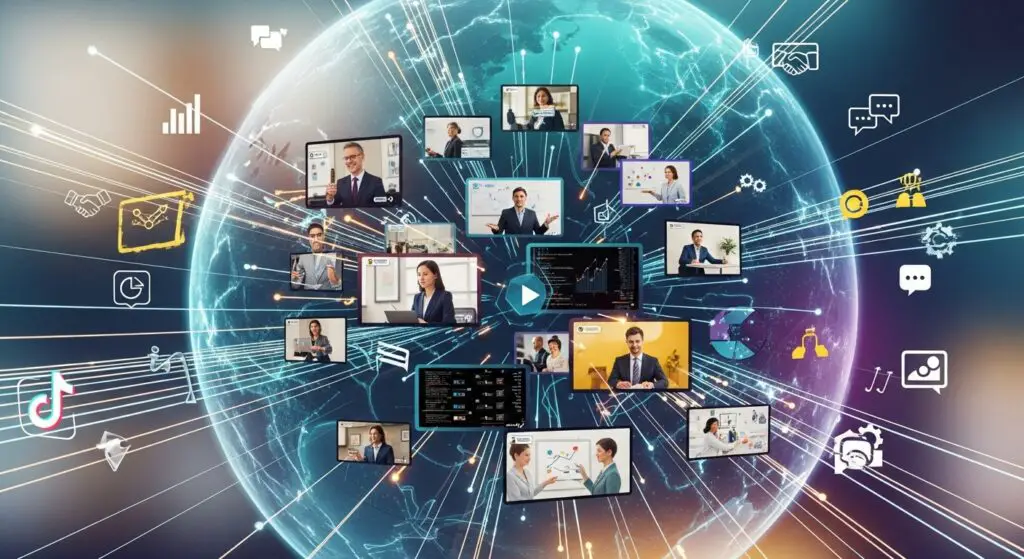 an-abstract-representation-of-b2b-connection-on-it