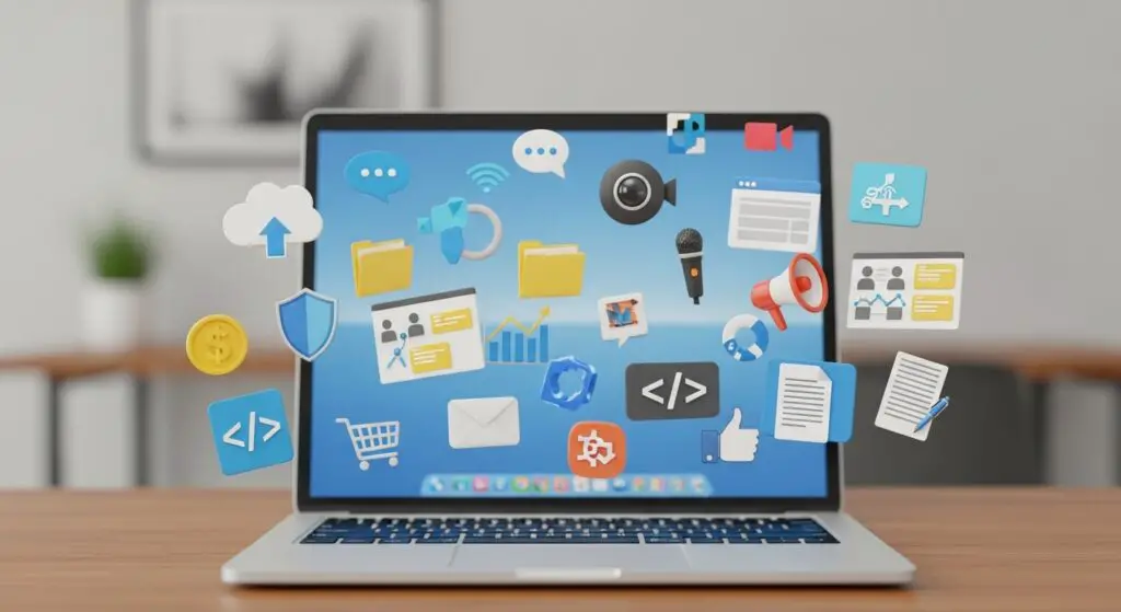 various-digital-tools-and-software-icons-floating-