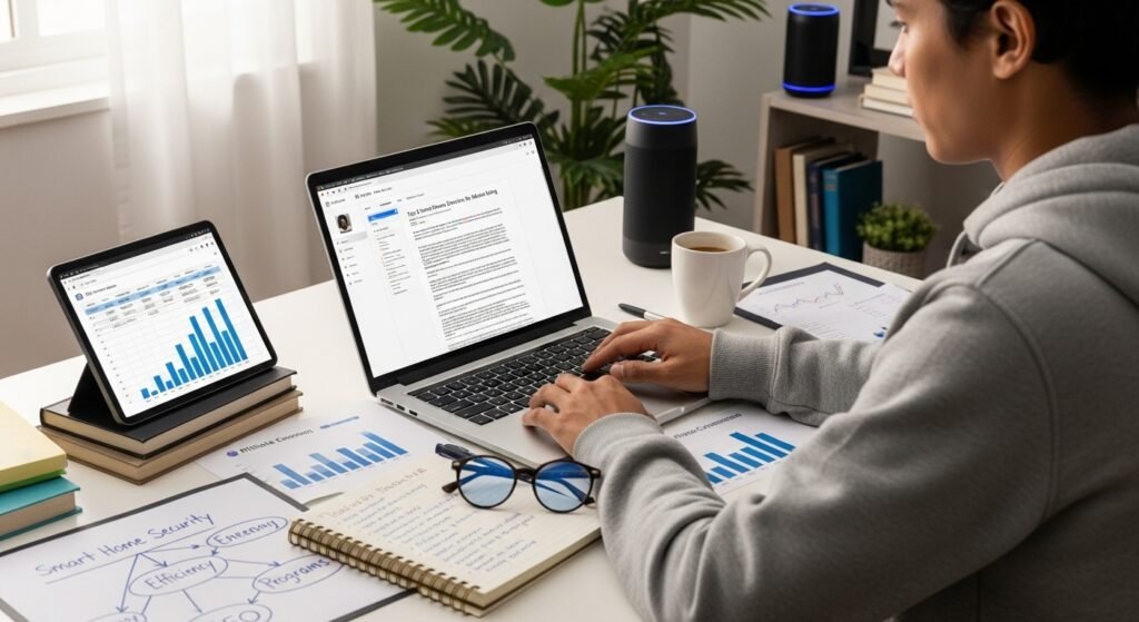 a-person-actively-typing-on-a-laptop-with-notes-an