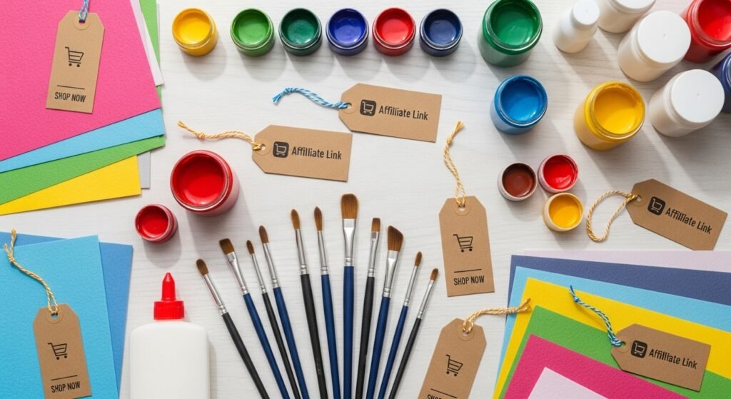 a-vibrant-flat-lay-of-various-diy-craft-materials