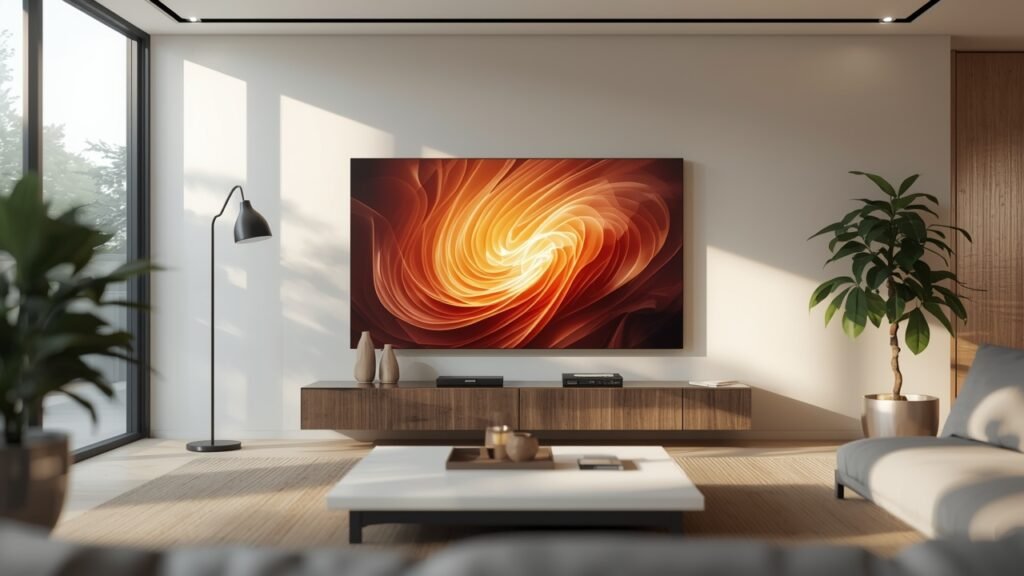 Smart LED panels for dynamic home art displays