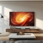 Smart LED panels for dynamic home art displays