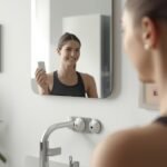 Voice-controlled smart mirrors with fitness tracking