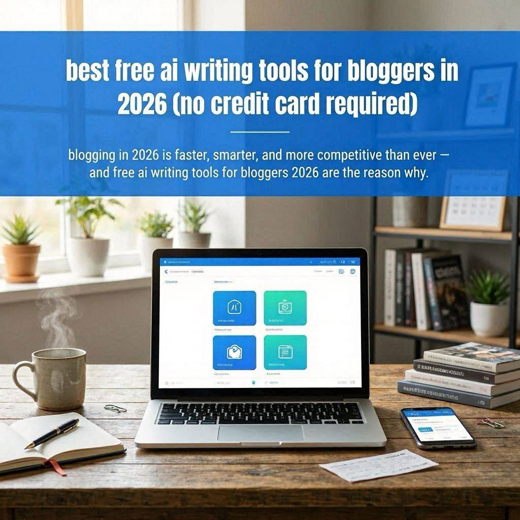 free AI writing tools for bloggers in 2026