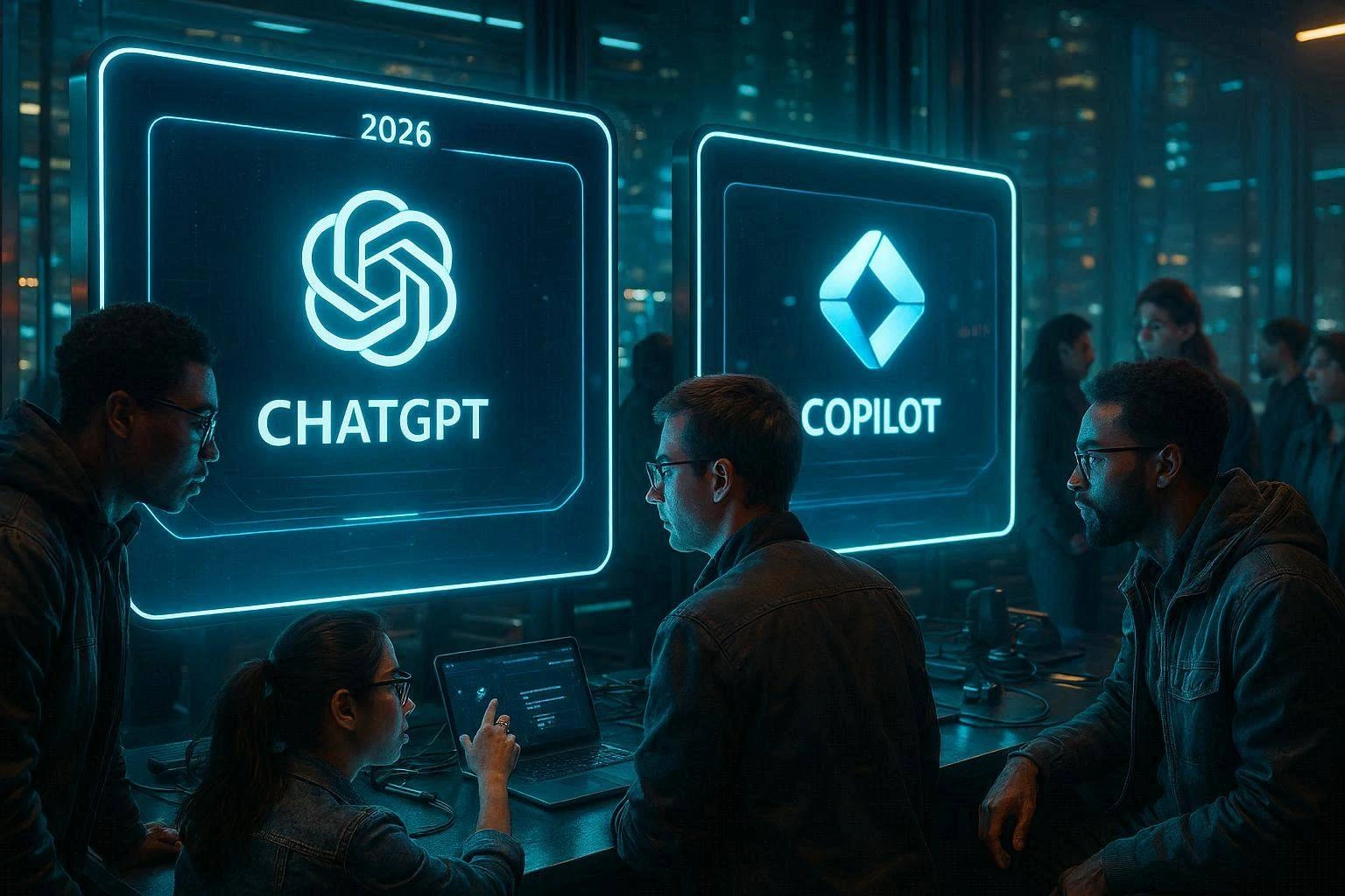 chatgpt-vs-microsoft-copilot ChatGPT vs Microsoft Copilot 2026: Full Comparison (Free & Paid)
